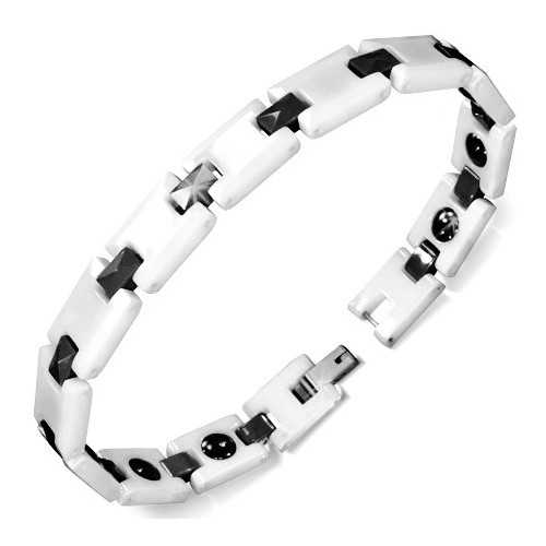 BRACELET GOURMETTE POUR HOMME EN VERITABLE CUIR ET FERMOIR ACIER 316L PROMO NEUF