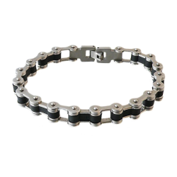 Bracciale da motociclista barbazzale da uomo, catena da...