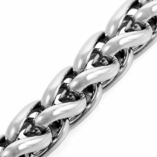 Torsaded palm mesh bracelet rope