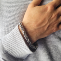 Geflochtenes Palm-Mesh-Armband für Männer