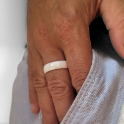 Anillo Alianza Boda Anillo de Lujo Hombre Mujer Pure Ceramic Nuevo TC01 2