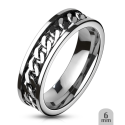Anello anello fragonname donna weehter catena catena in acciaio da sposa 6mm