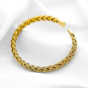 Jonc Open Wristband Armband für Frauen in Gold Gold Gold Gold
