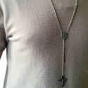 Crucifix Man Rosary Man Crucifix with Holy Medal Virgin Mary Miraculous