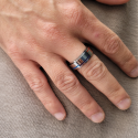 LGBT Ring Female Man Stainless Steel Rotary Anti-Stress Anxiety Pride Gay Pride Rainbow