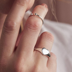 BAGUE BIJOU HOMME ADO ANNEAU ACIER NEUVE BIBLE PRIERE NOTRE PERE