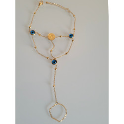 Catena di protezione dell'occhio e dell'anello della catena dell'acciaio inossidabile