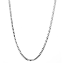 Men's Necklace Stainless Steel Venetian Mesh 55cm 4mm
