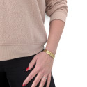 Pulsera de fiebre de las mujeres de oro : Un elegante y moderno brazalete de mujeres