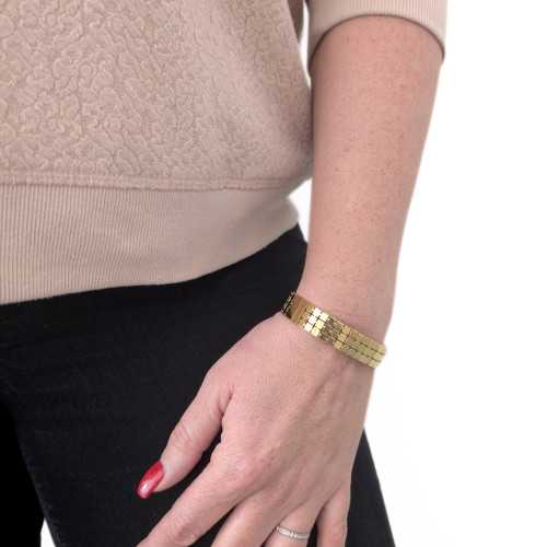 Gold women's rush bracelet : A chic and modern women's bracelet