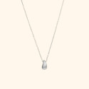 Collier Pendentif Goutte d'Eau Pour Femme en Acier Inoxydable