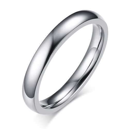 Bague alliance de mariage femme homme tungstène effet miroir 3mm