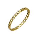 Openwork Ring mit Mini-Herzen Frau in goldenen Edelstahl - Valentinstag