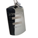 Men's ID Plate Pendant: Sublimate your neck every day