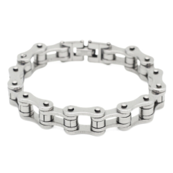 Silber Motorrad-Fahrradkette Armband - Gourmette Mann Biker-Biker-Edelstahl 21cm