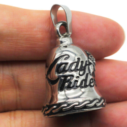 Bell moto Lady Rider Guardian Bell Felicità per motociclista in acciaio - Catena inclusa