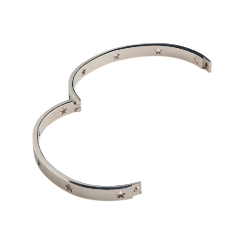 Jonc Star Bracelet for Women in Stainless Steel Open Clasp Colour
