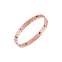 Bracelet Jonc Étoile Pour Femme en Acier Inoxydable Couleur or rose