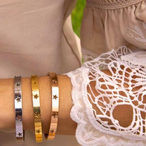 Sternstern-Stern-Armband für Edelstahl-Frau