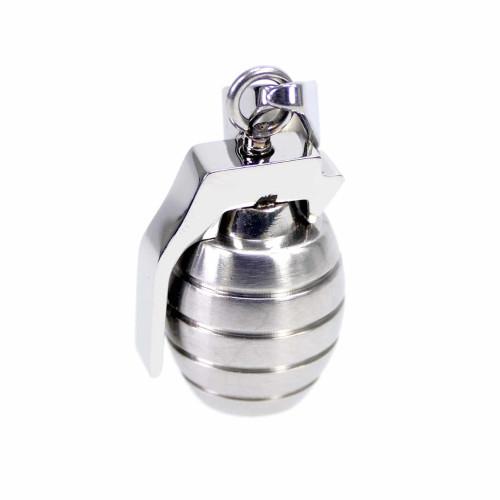 Men's Granado Pendant Necklace Stainless Steel Military Army - Cuban Chain Included