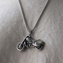Motorcycle Pendant and Stainless Steel Biker Biker Harley Davidson
