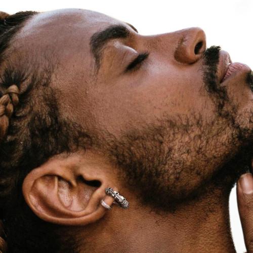 Huggie Halloween Multi Head Skull Earrings