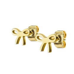 Stahl-Frauen-Ohrringe | Chic Chic Chips unendlich Symbol