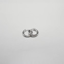 10mm Stainless Steel Men's Creole Earring