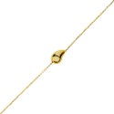 Goccia donna Goccia in acciaio dorato - regolabile ed elegante