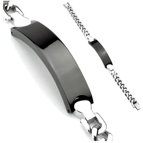 Bruciatore bruciatore nero in acciaio inox gourmet da uomo - Regalo personalizzabile