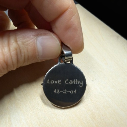 Collar Colgante Compass Box Star Pink Wind Steel Vientos