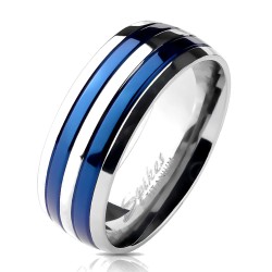 BAGUE BIJOU HOMME ADO ANNEAU ACIER NEUVE BIBLE PRIERE NOTRE PERE