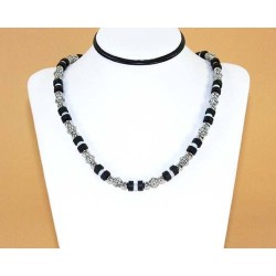 CADENA COLLAR JOYA MUJER HOMBRE TEEN BOLA IDEAL CUALQUIER ESTILO SKATOR SURFER BEACH GÓTICO ► 46150