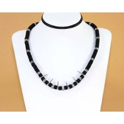 CATENA COLLANA GIOIELLO DONNA UOMO TEEN BALL IDEALE QUALSIASI STILE SKATOR SURFER SPIAGGIA GOTHIC ► 46152