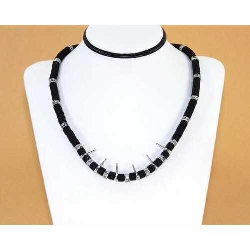 CHAIN NECKLACE JEWEL WOMAN MAN TEEN BALL IDEAL ANY STYLE SKATOR SURFER BEACH GOTHIC ► 46152