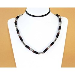 KETTE HALSKETTE SCHMUCK FRAU MANN TEENAGER BALL IDEAL JEDEN STIL SKATOR SURFER BEACH GOTHIC ► 46153