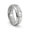 Lord Lord Tungsten Ring Silver - The Unique Elegal Mixed Ring