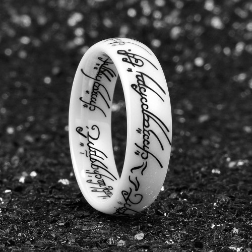 Mixed Ceramic Ceramic & Stainless Steel - The Lord of the Rings