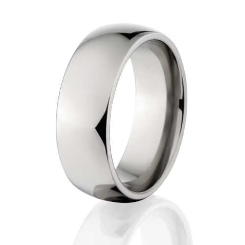 Herrenallianz Edelstahl Ring - 8mm Breite