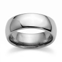 Wedding Alliance for Men in Polished Tungsten Carbide Mirror Effect 8mm