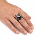 Ringmann des Charakters Stil Emblem Riesen Wolf für Popkulturfans