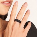Mailand Milan Mesh Mesh Ring im modernen Design