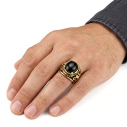 Golden Steel Man Knight | Black Onyx & Dragon Claws 2