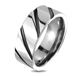 Anello anello anello di fidanzamento uomo donna donna titanio nero bruciature