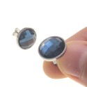 Orecchini da uomo sfaccettati da uomo grande sfaccettati da uomo da uomo 11mm