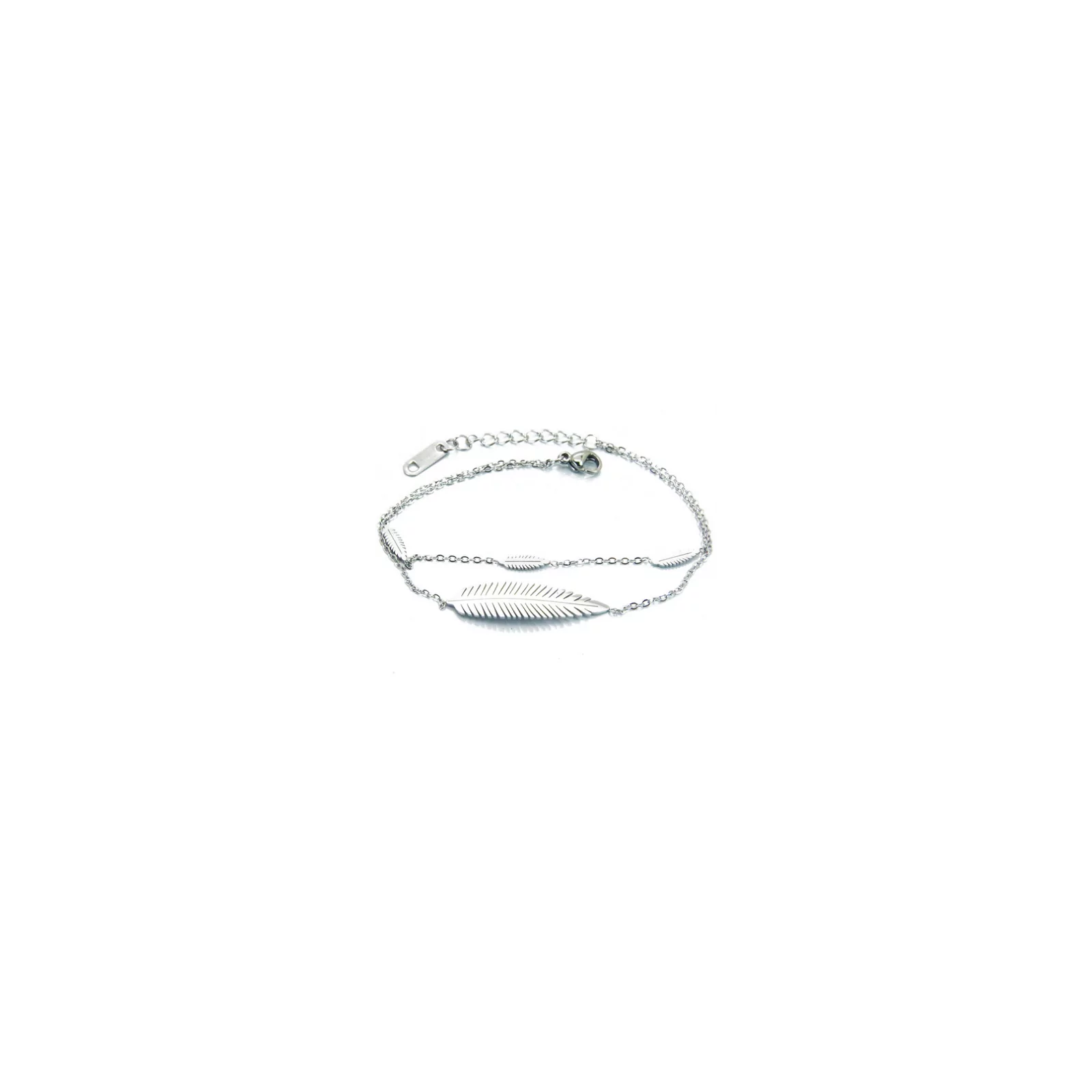 Bracelet Pour Femme En Acier Inoxydable - Modèle élégant Gris, Neuf Avec étiquettes