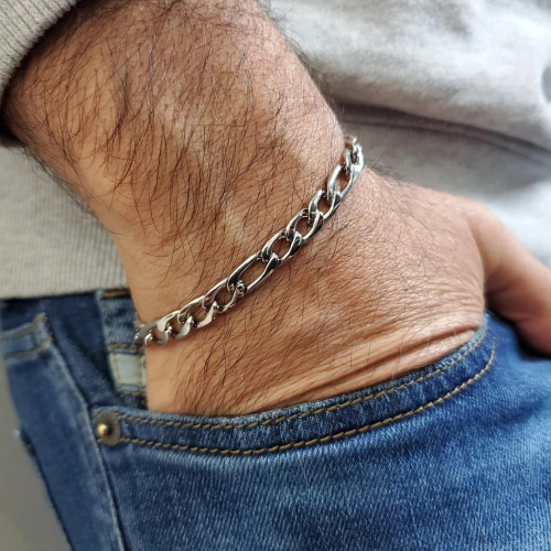 Stainless Steel Stainless Steel Strap Figaro 7mm