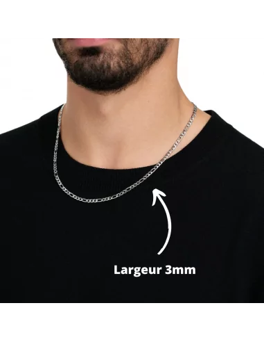 Pendentif homme A Way to Love diamants noirs