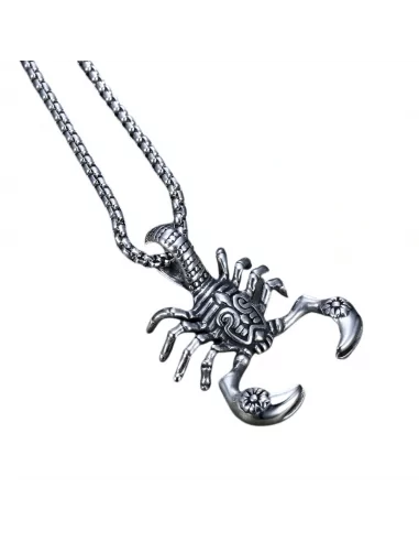 Collier USUSAI Acier Inoxydable - Pendentif Balle Ouverture Secrète - Chaîne 55.9cm - Homme/Femme