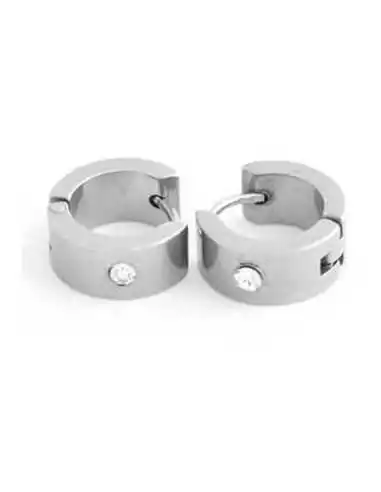 Pair earring jewelry for men woman steel 1 cheap cz zircon